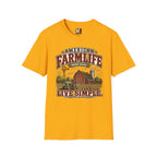 American Farmlife - Work hard, live simple T-shirt