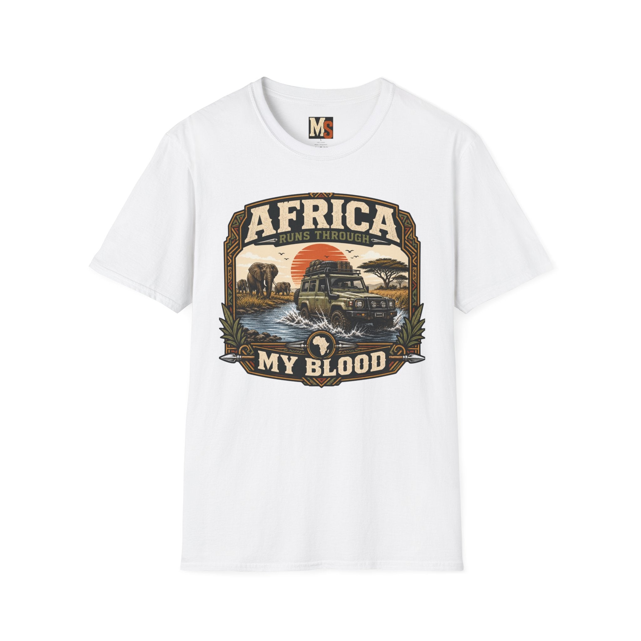 Africa runs through my bloodT-shirt