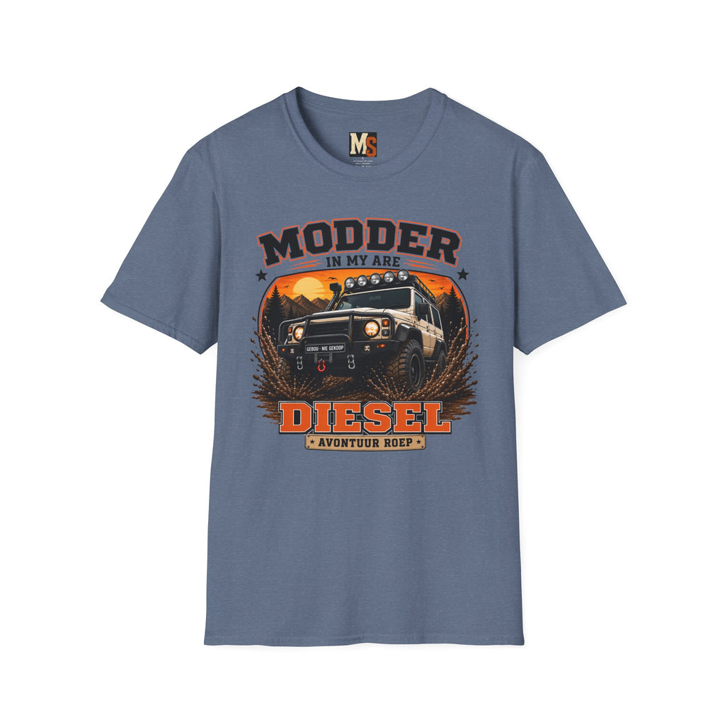 Modder in my are, Diesel avontuur roep T-shirt