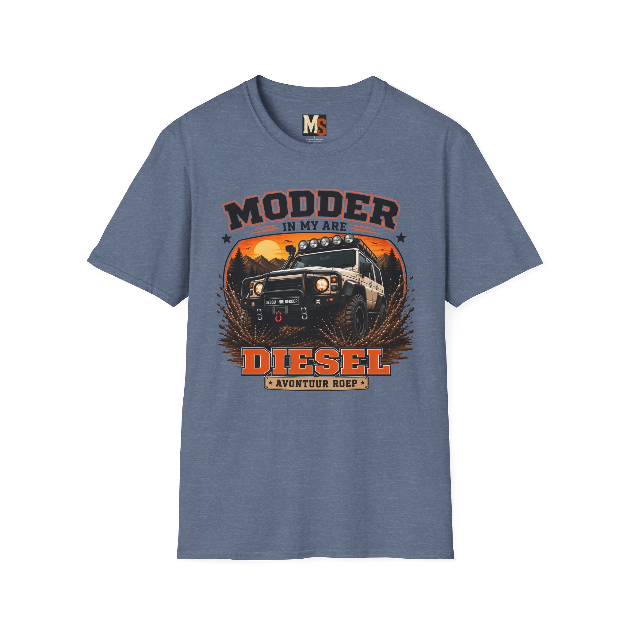 Modder in my are, Diesel avontuur roep T-shirt