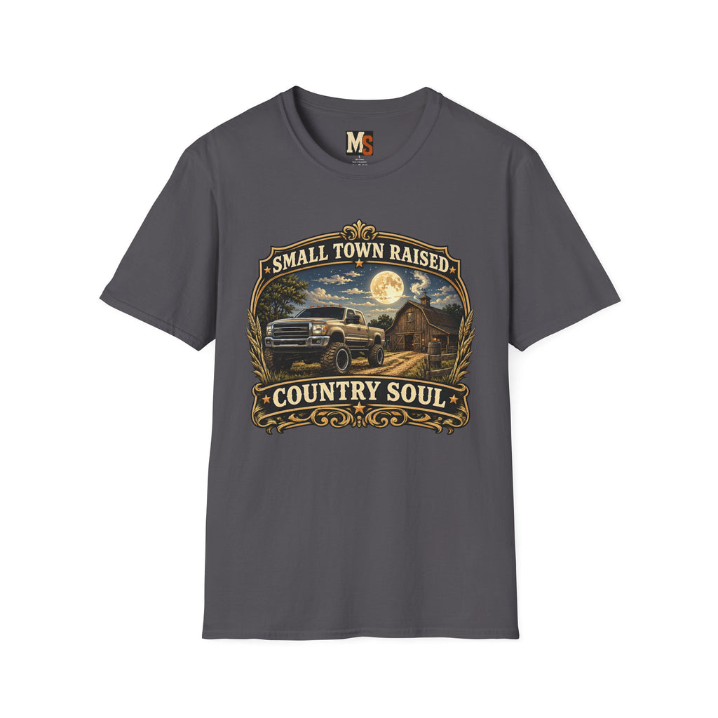 Small town raised - country soul T-shirt