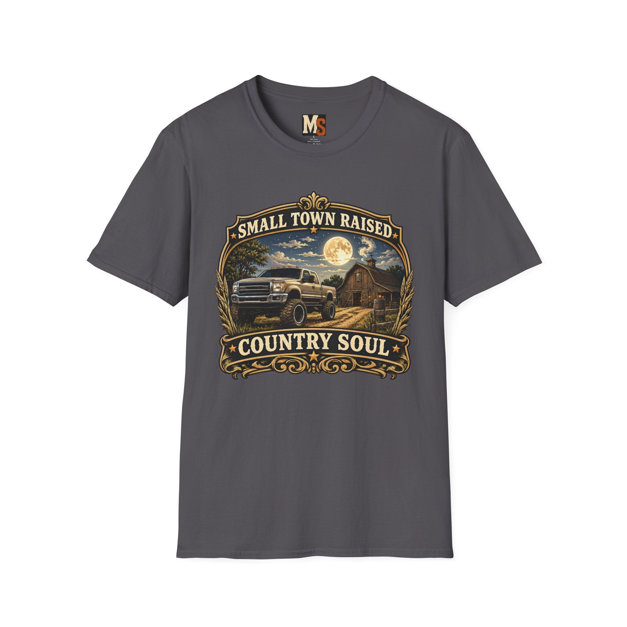 Small town raised - country soul T-shirt