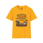 Selective hearing comes standard on the farm T-shirt