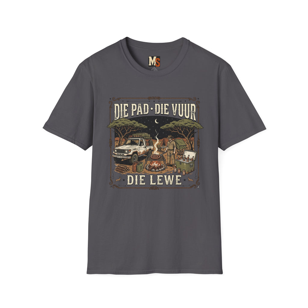 Die pad, die vuur, die lewe T-shirt