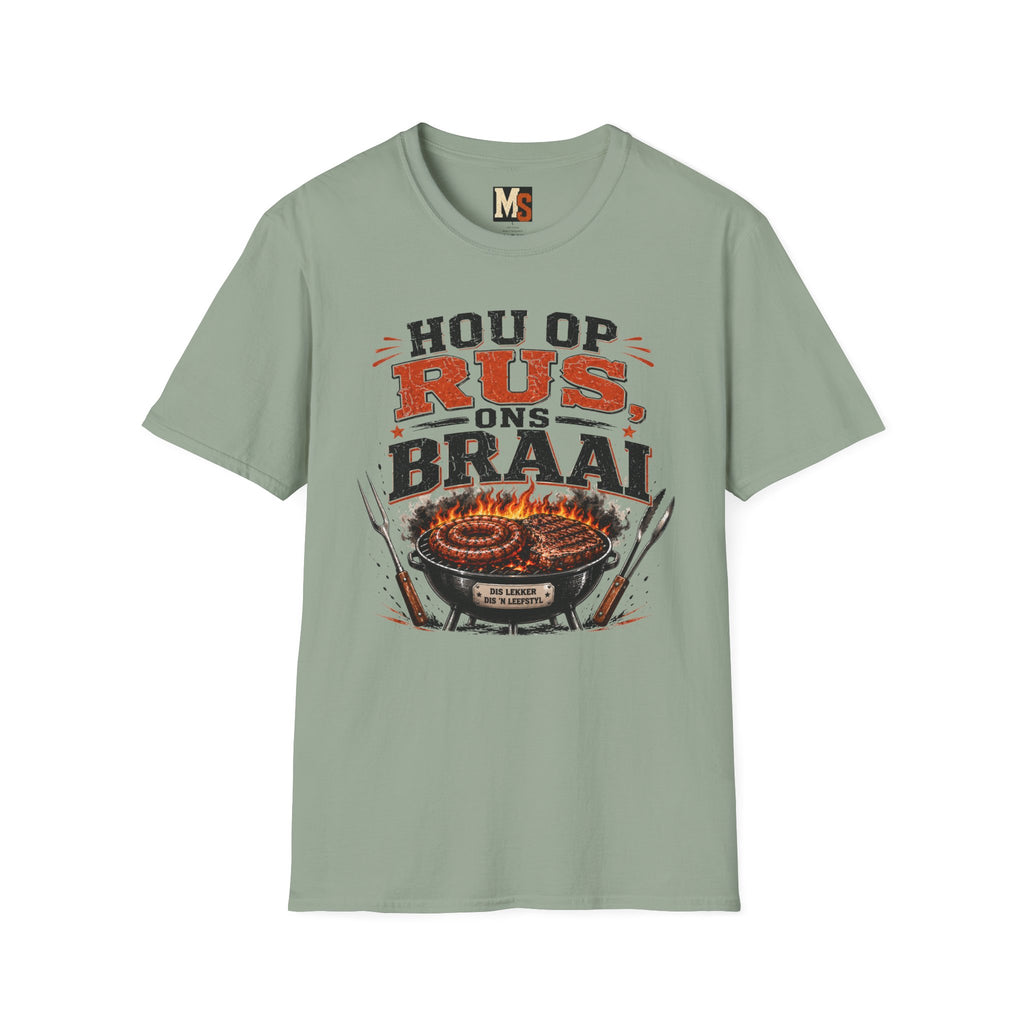 Hou op Rus, Ons Braai T-shirt