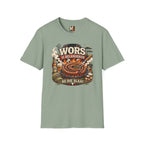 Wors is belangriker as die slaai t-shirt