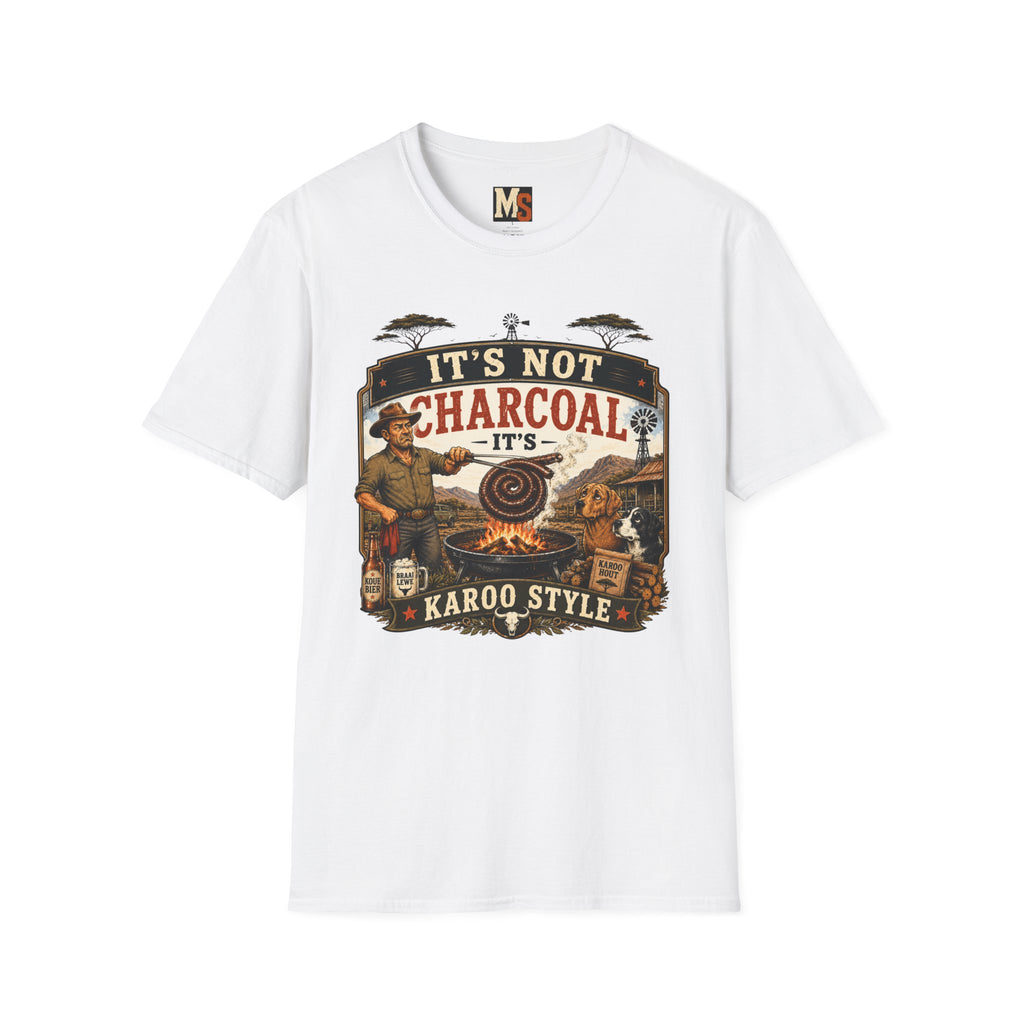 It's not charcoal - It's Karoo style T-shirt