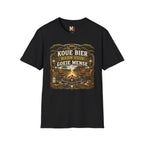 Koue bier, warm vuur, goeie mense T-shirt