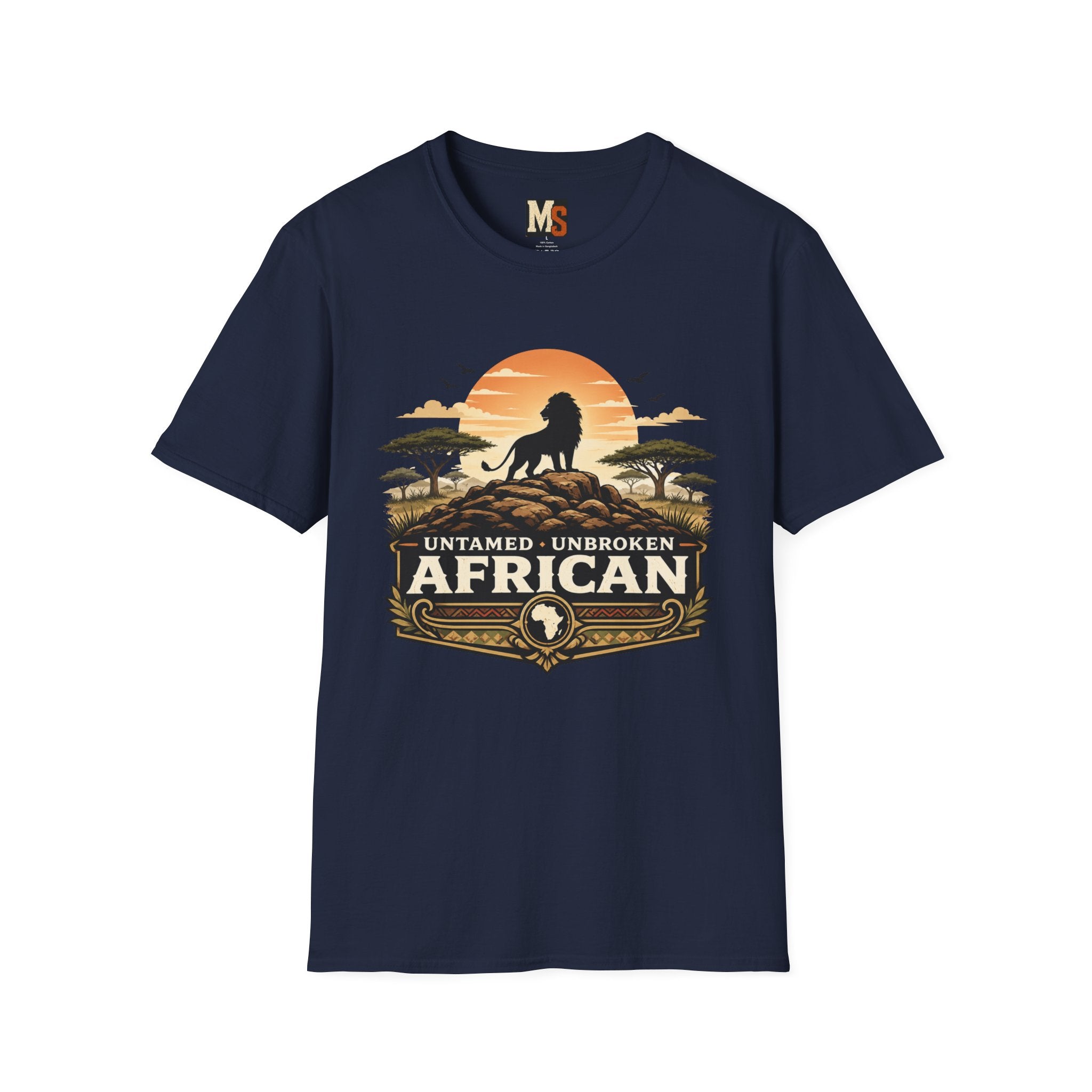 Untamed, Unbroken, African T-shirt