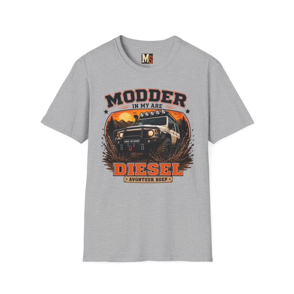 Modder in my are, Diesel avontuur roep T-shirt