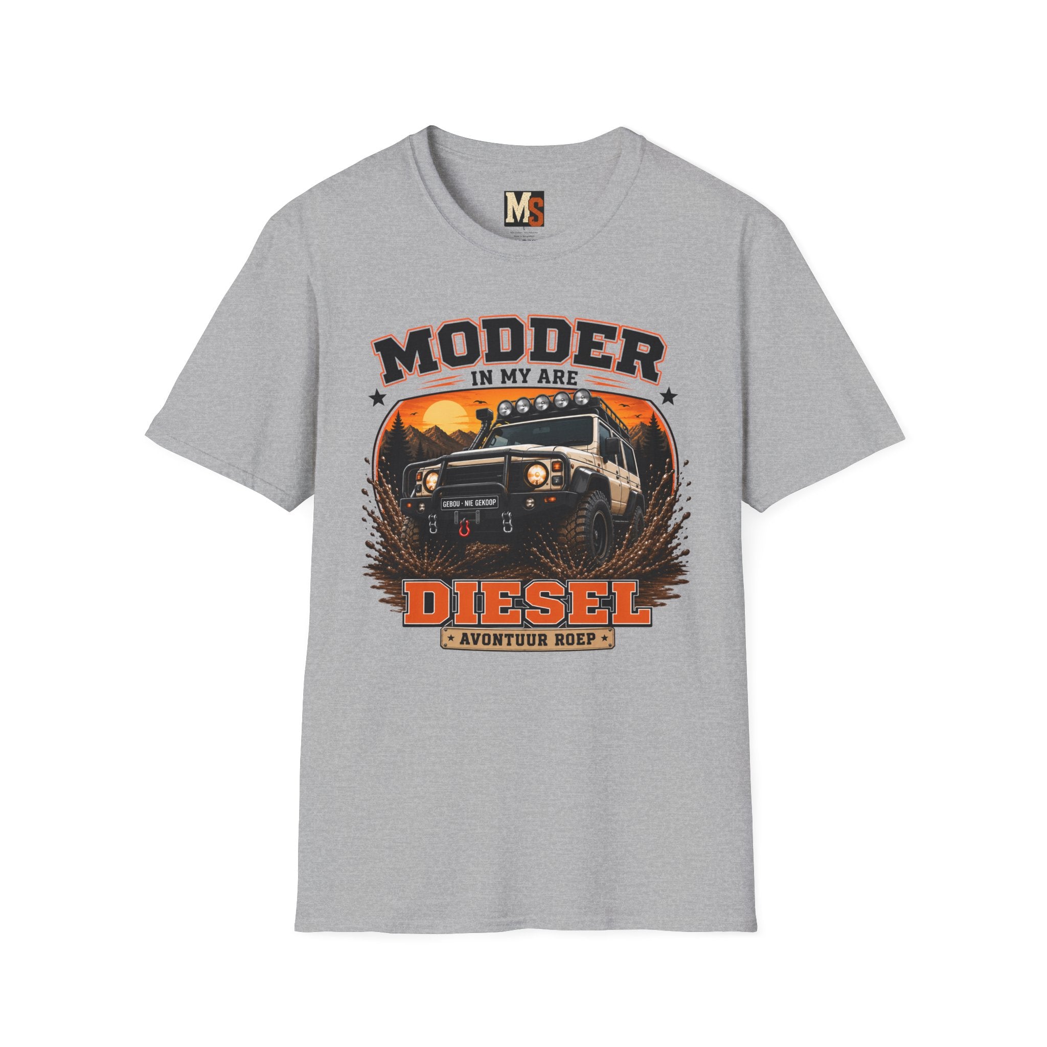 Modder in my are, Diesel avontuur roep T-shirt