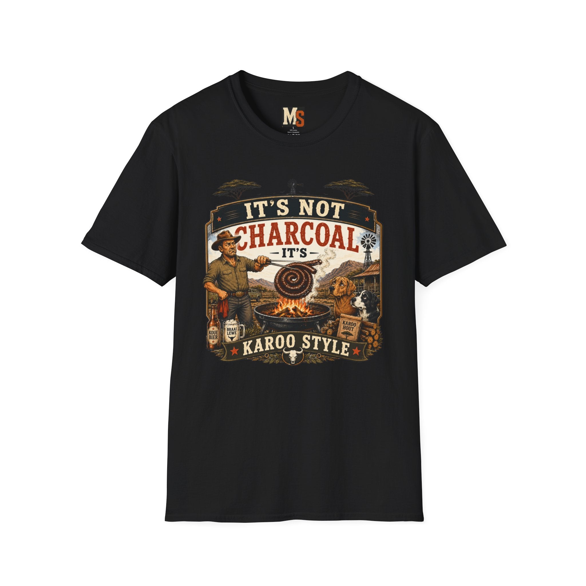 It's not charcoal - It's Karoo style T-shirt