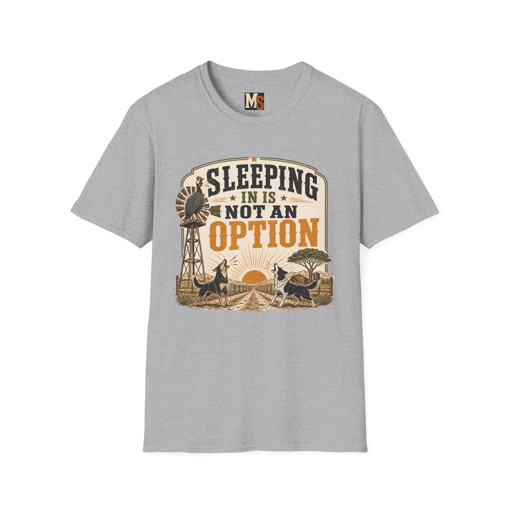 Sleeping in is not an option2 T-shirt