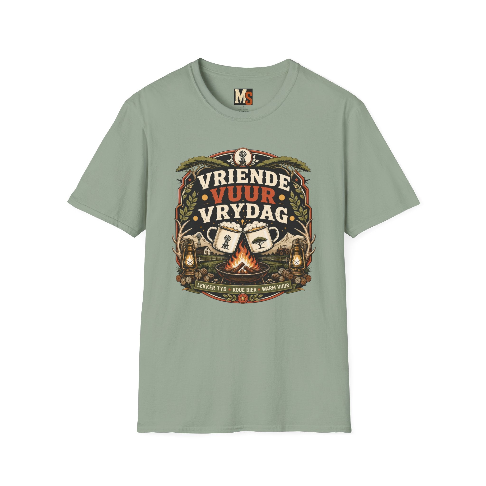 Vriende, vuur, Vrydag2 T-shirt
