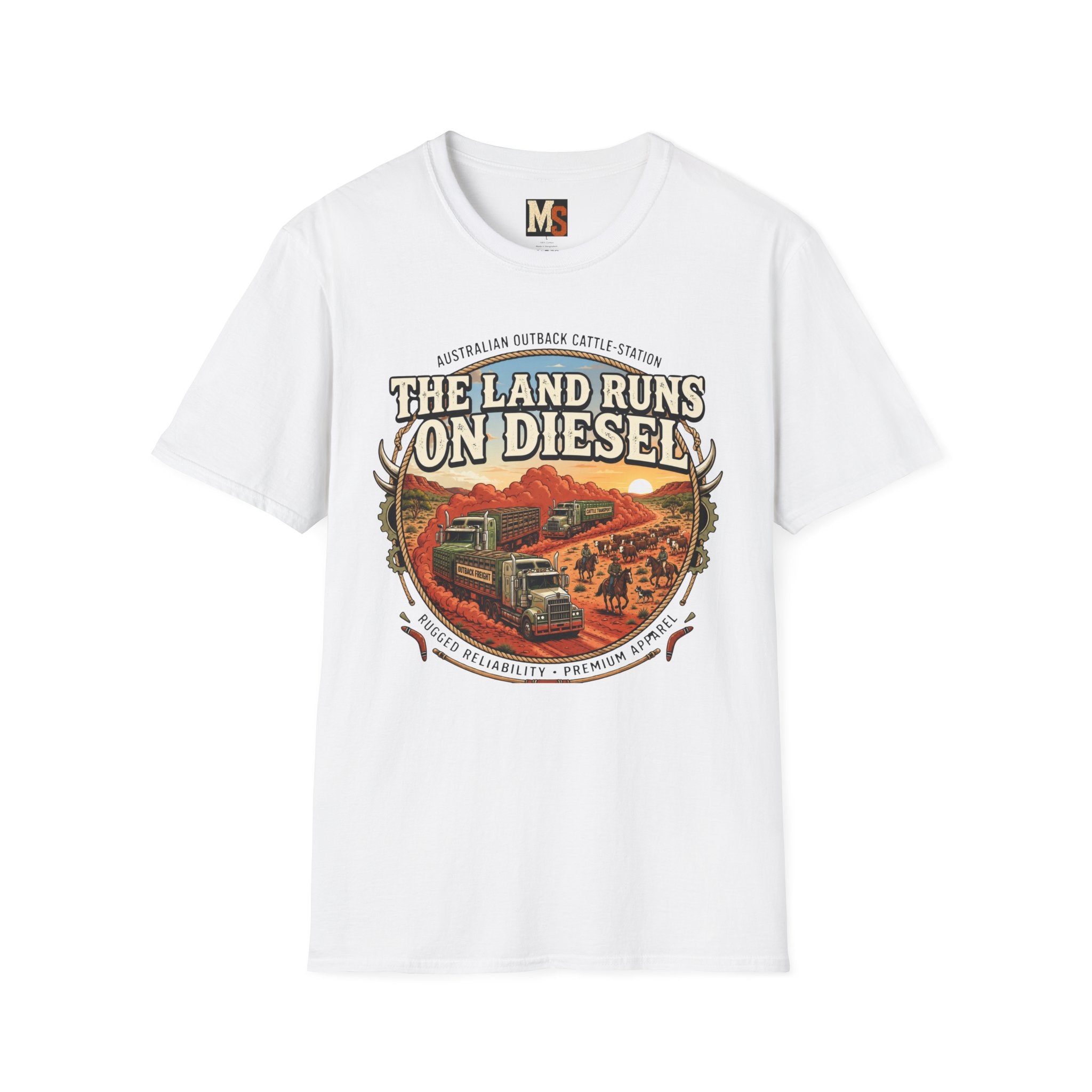 The Land runs on Diesel T-shirt