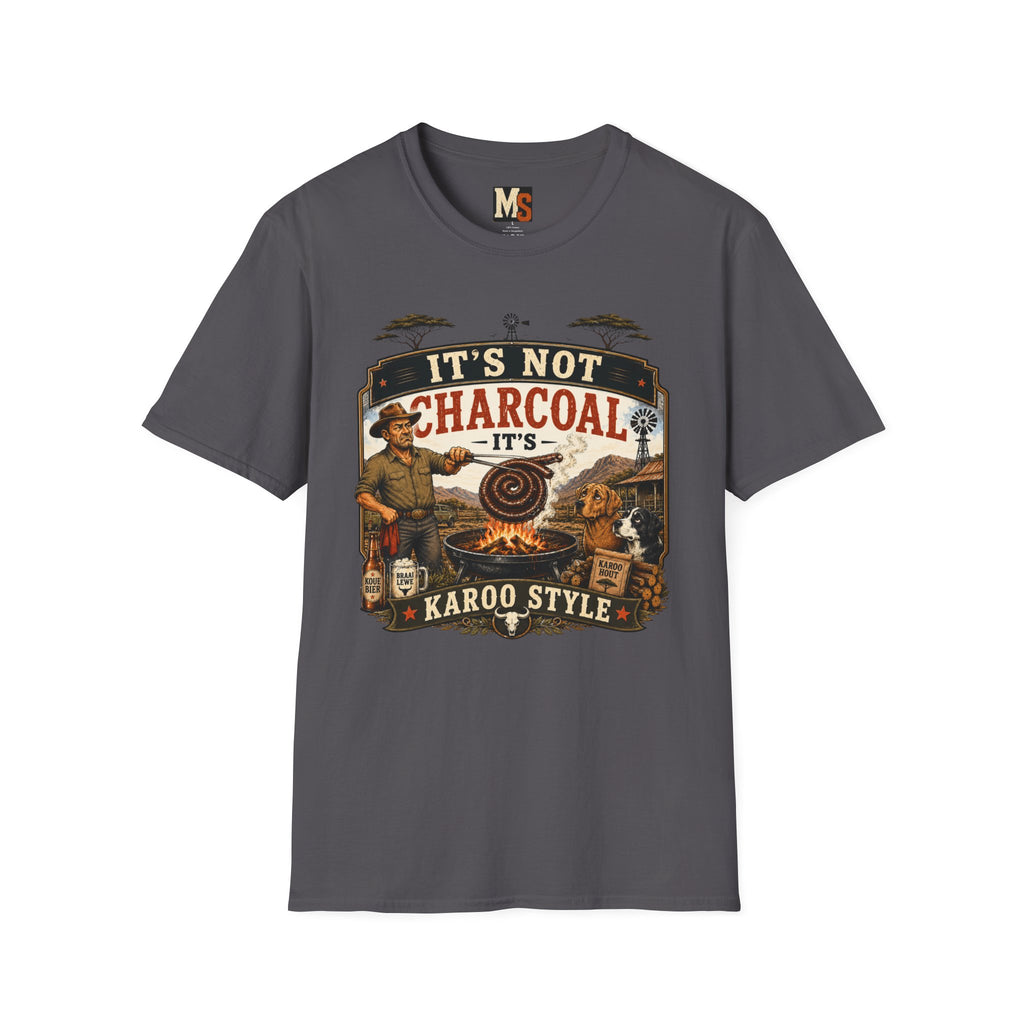 It's not charcoal - It's Karoo style T-shirt