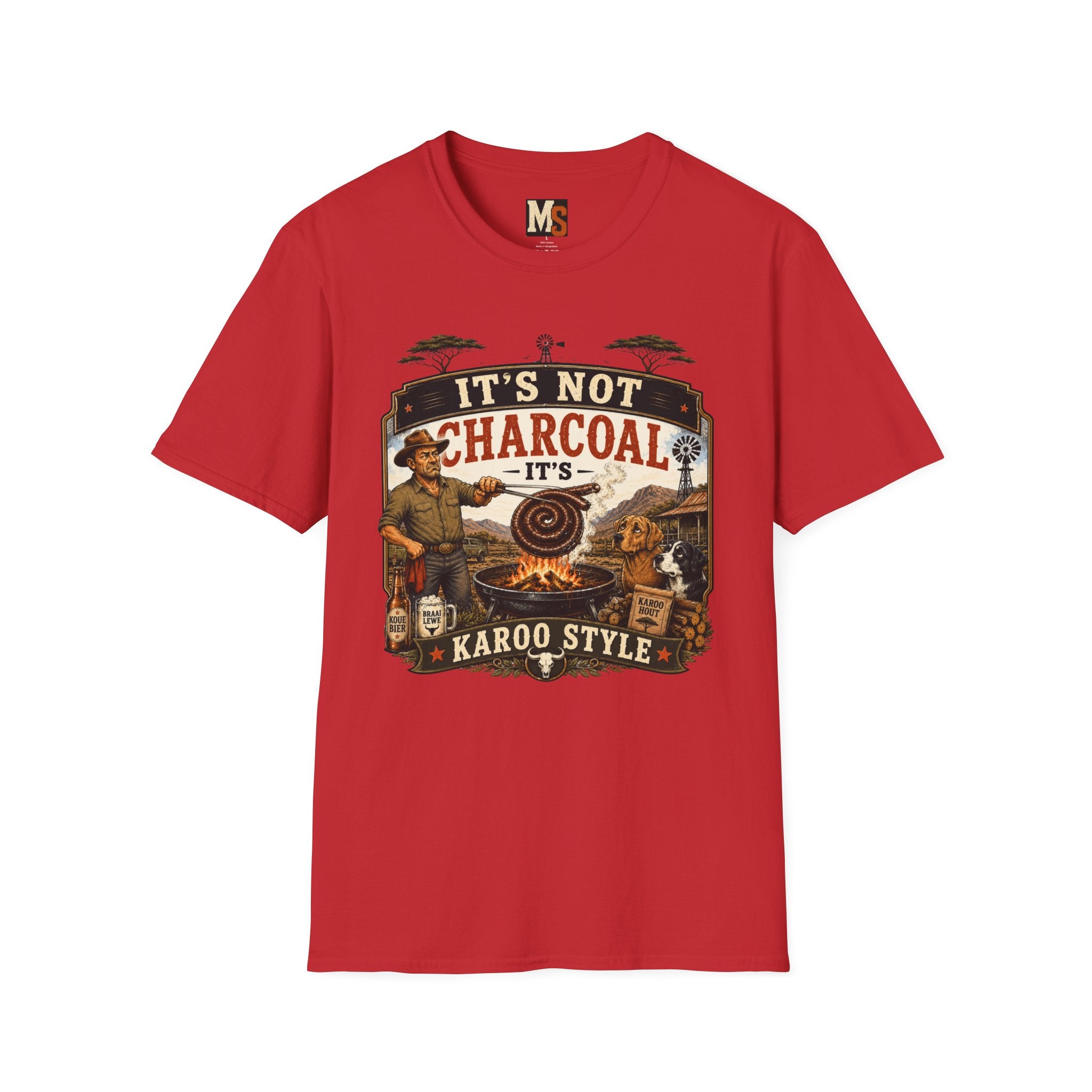 It's not charcoal - It's Karoo style T-shirt