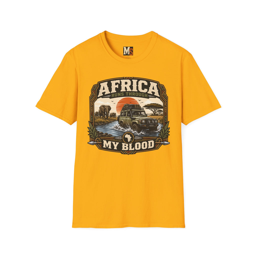 Africa runs through my bloodT-shirt