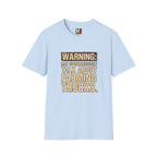 Warning_ May spontaneously talk about farming trucks T-shirt