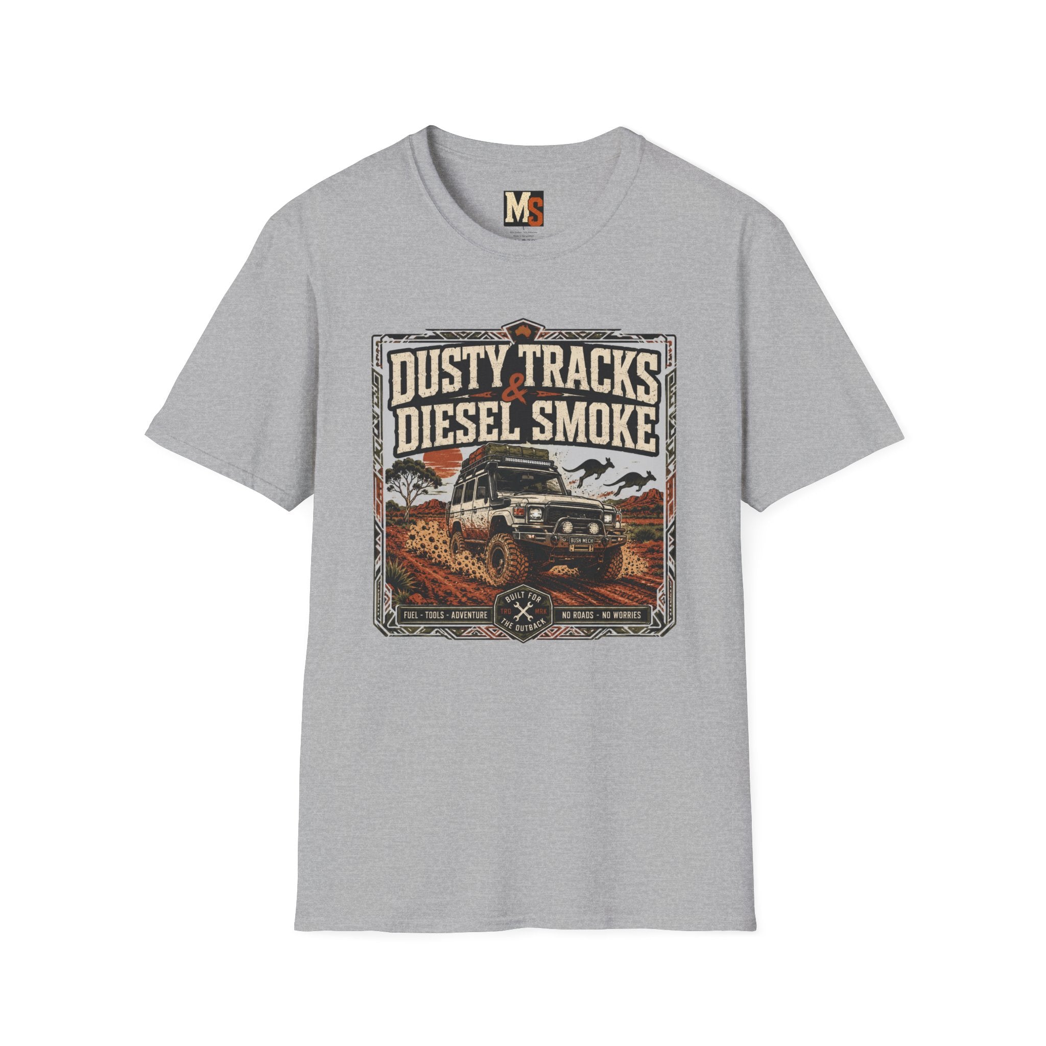 Dusty Tracks & Diesel Smoke T-shirt