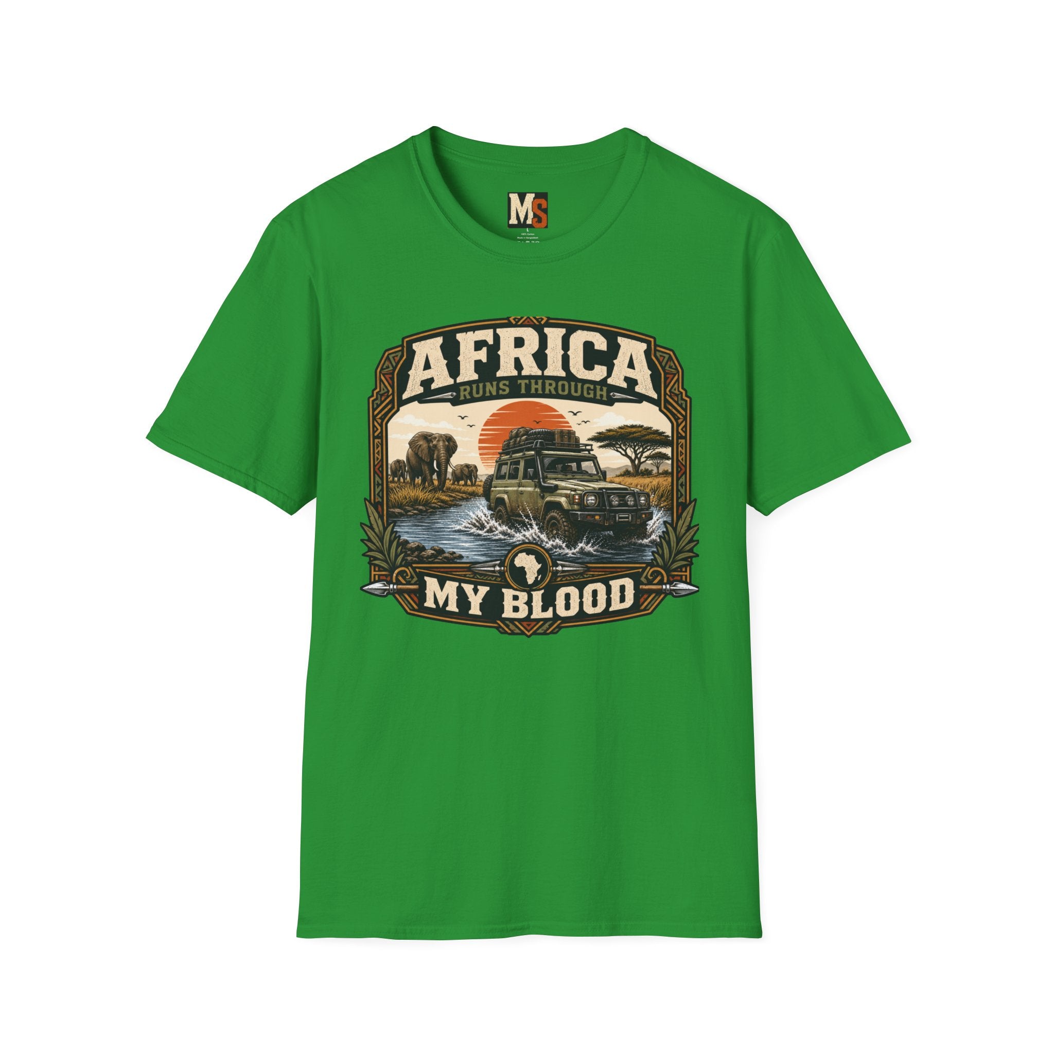 Africa runs through my bloodT-shirt