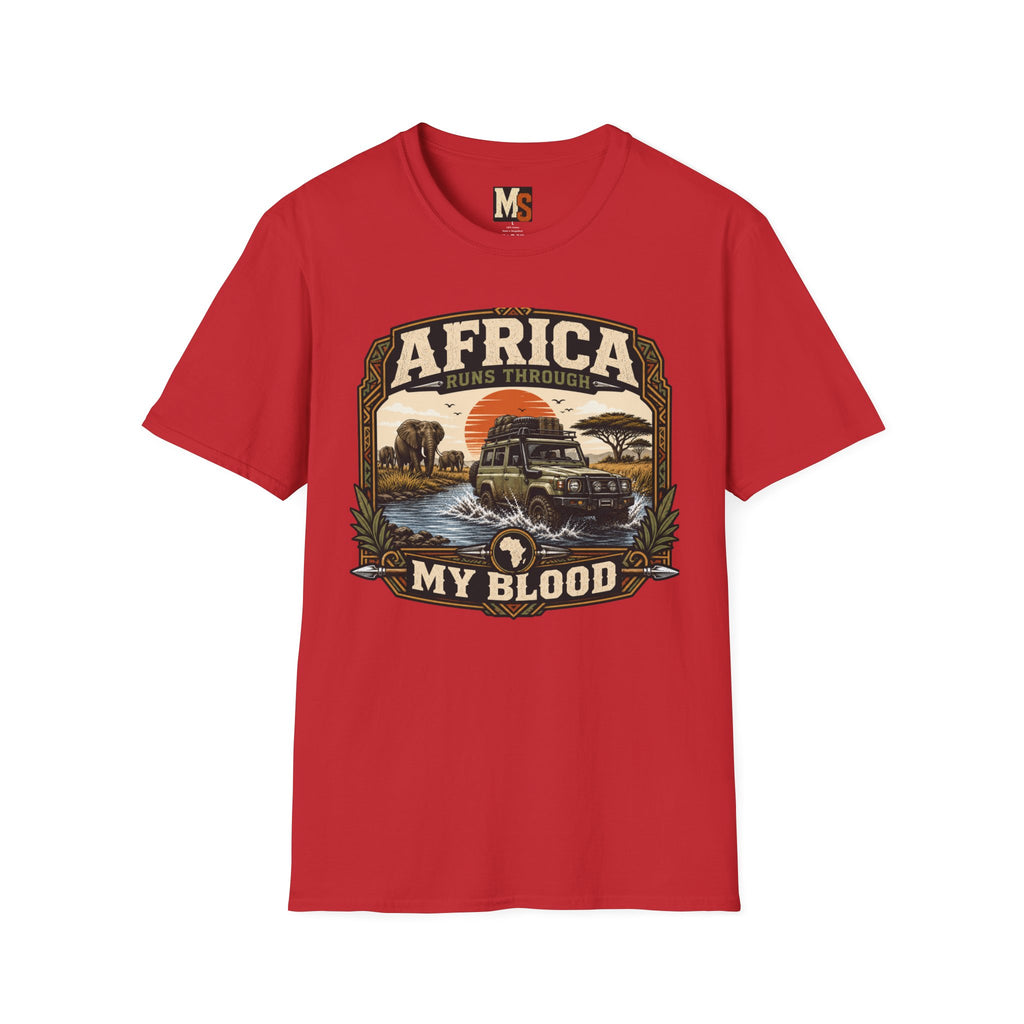 Africa runs through my bloodT-shirt