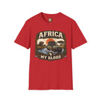 Africa runs through my bloodT-shirt