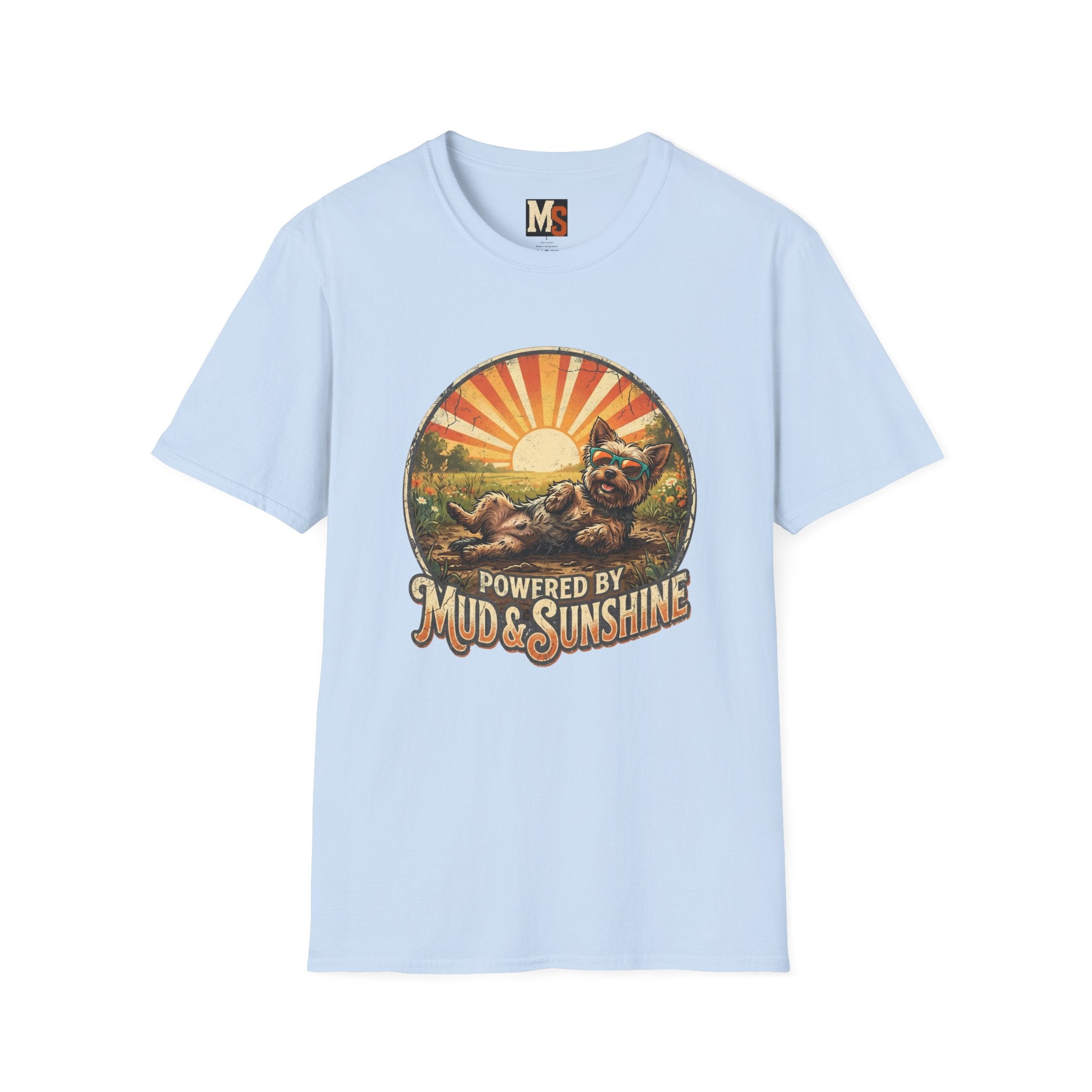 Powered by Mud & Sunshine T-shirt