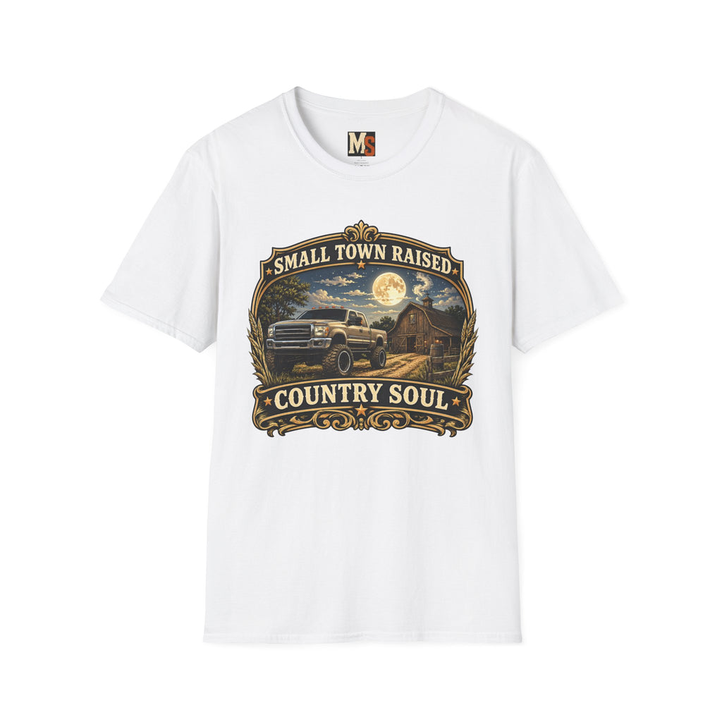 Small town raised - country soul T-shirt