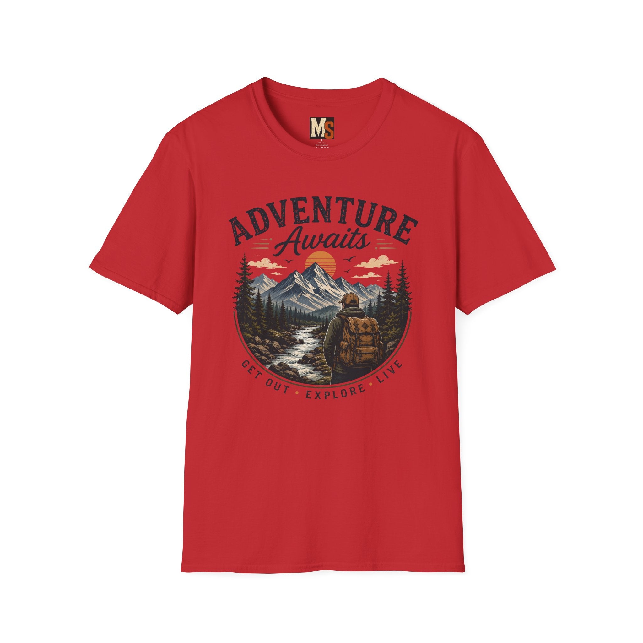 Adventure awaits - explore T-shirt