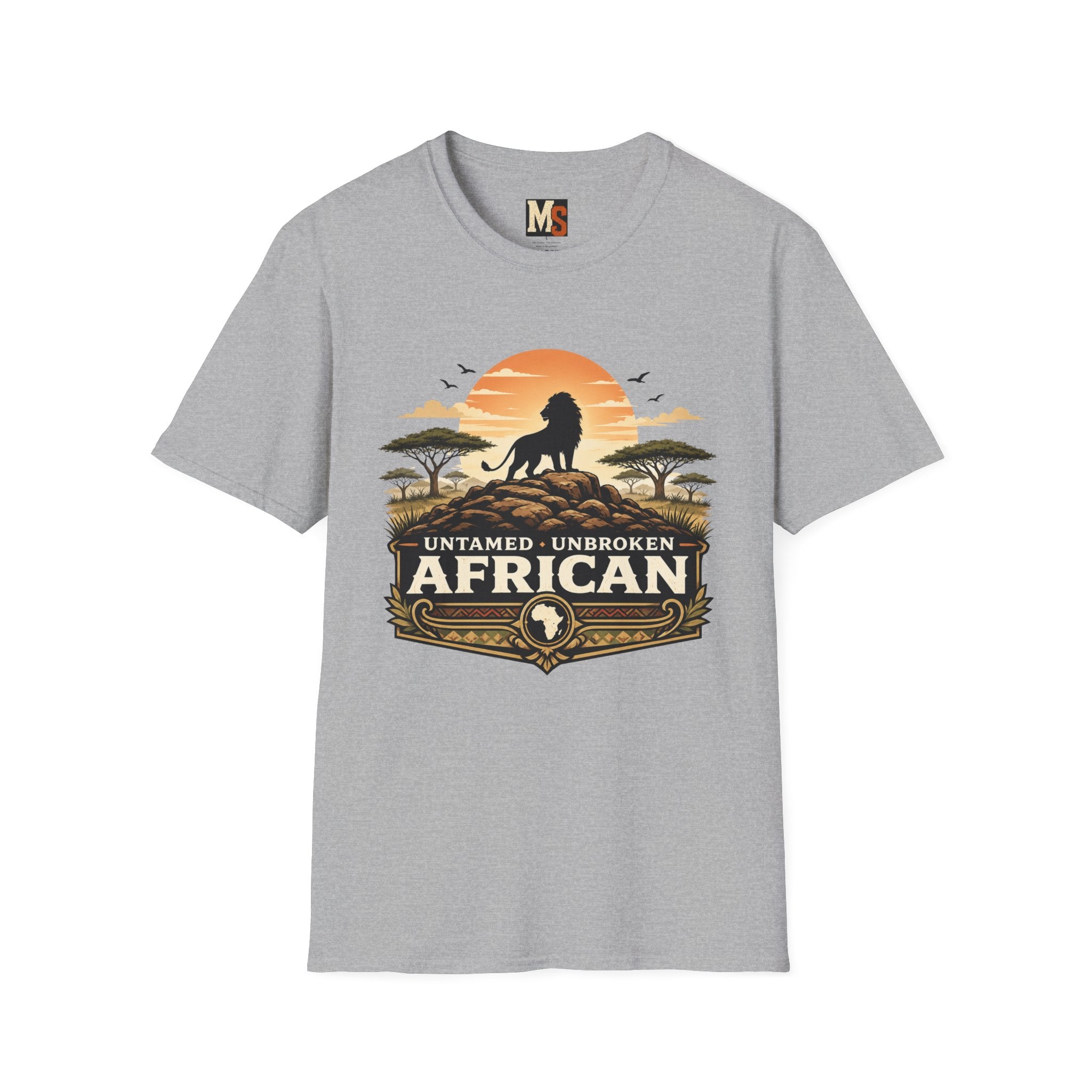 Untamed, Unbroken, African T-shirt