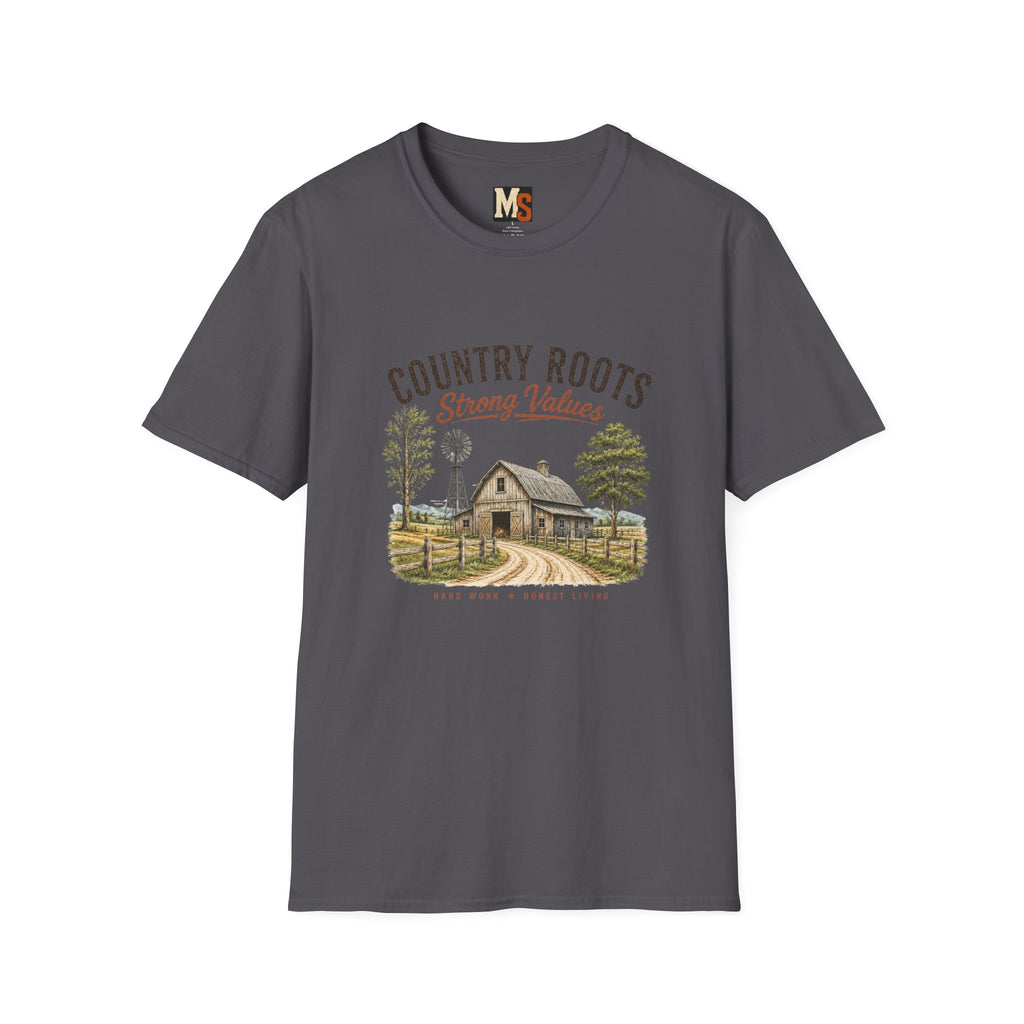 Country Roots - Strong Values T-shirt