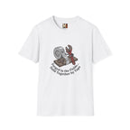 Forged in the fields - held together by tape T-shirt