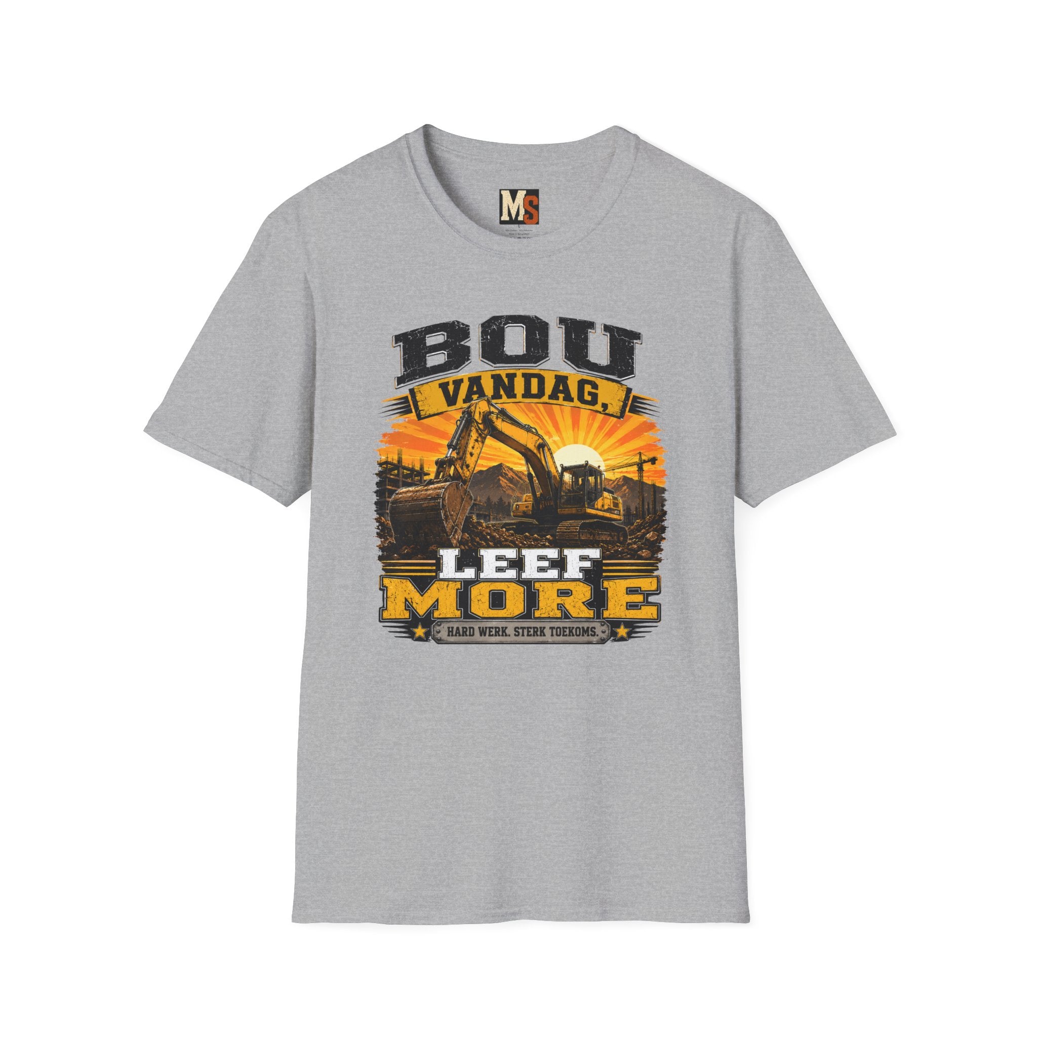 Bou vandag, Leef More T-shirt