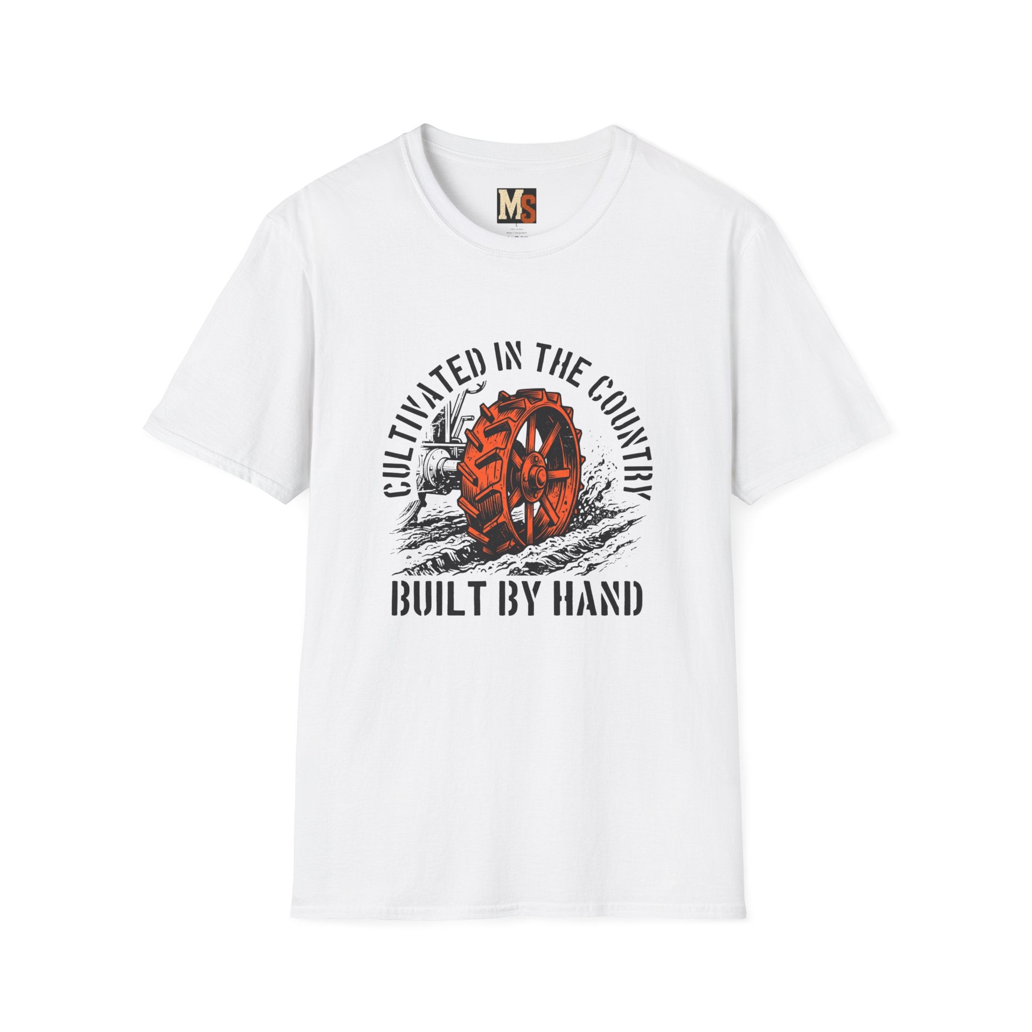 Cultivated in the country - built by hand T-shirt