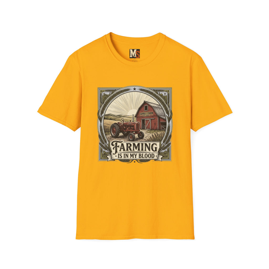 Farming is in my blood T-shirt