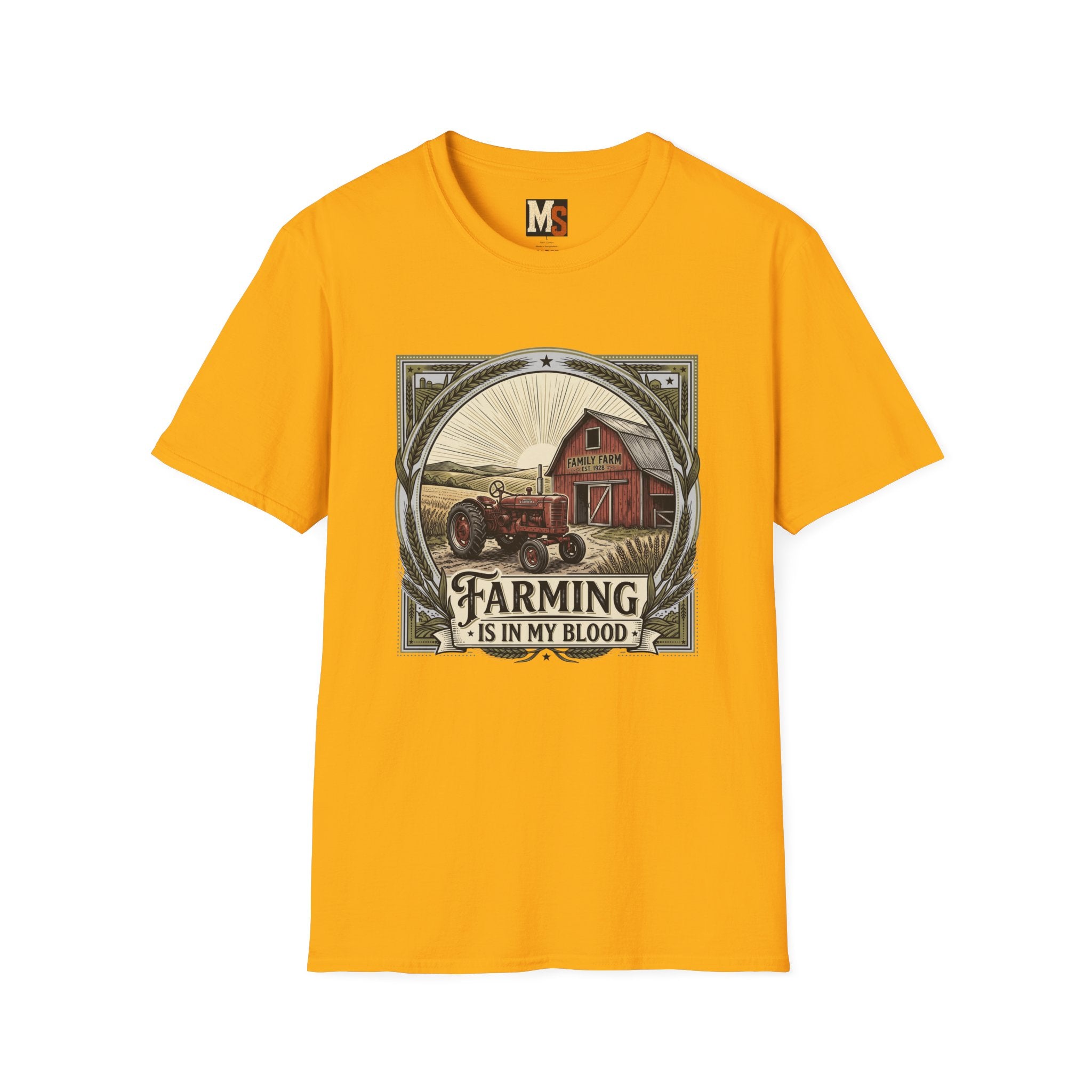 Farming is in my blood T-shirt