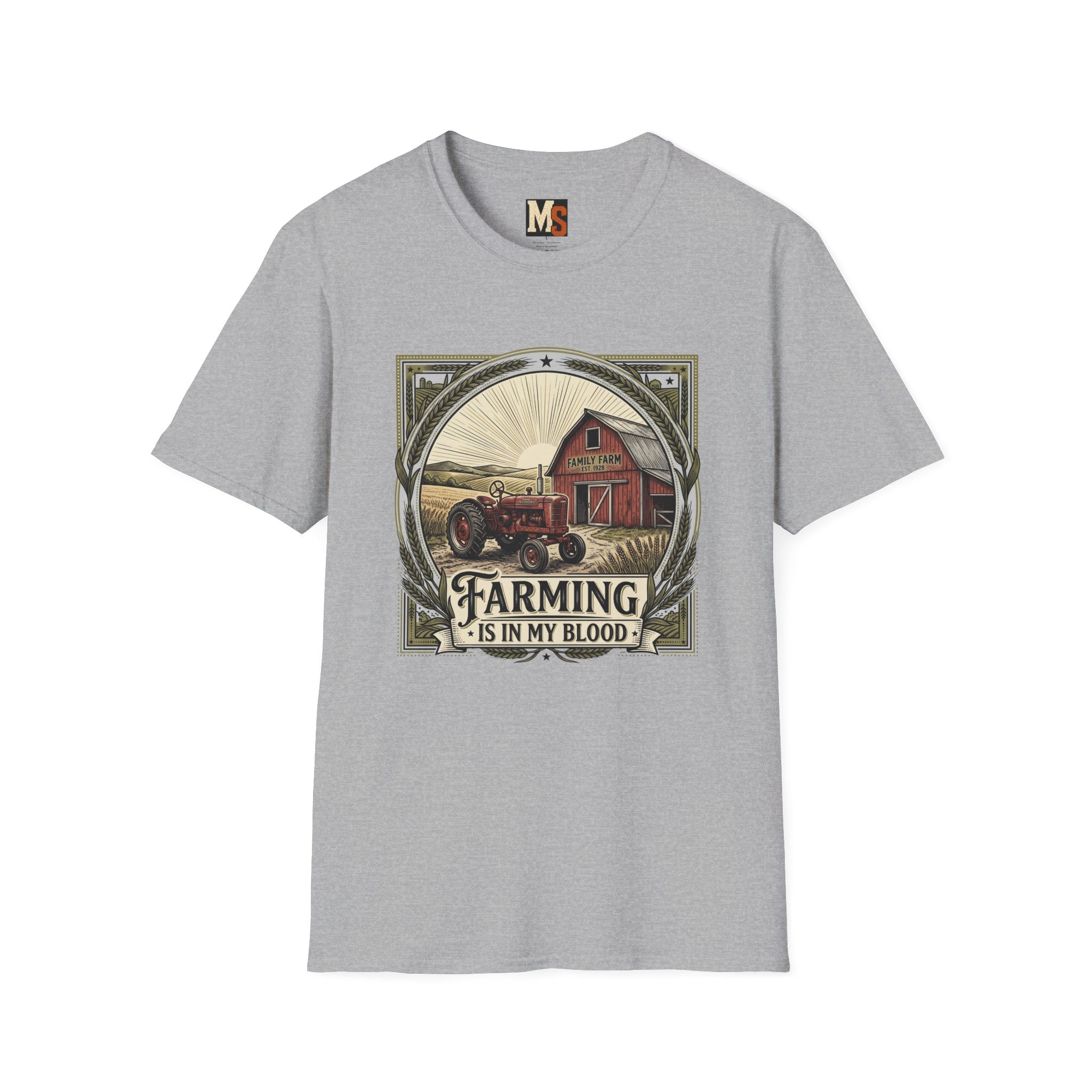 Farming is in my blood T-shirt
