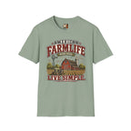 American Farmlife - Work hard, live simple T-shirt