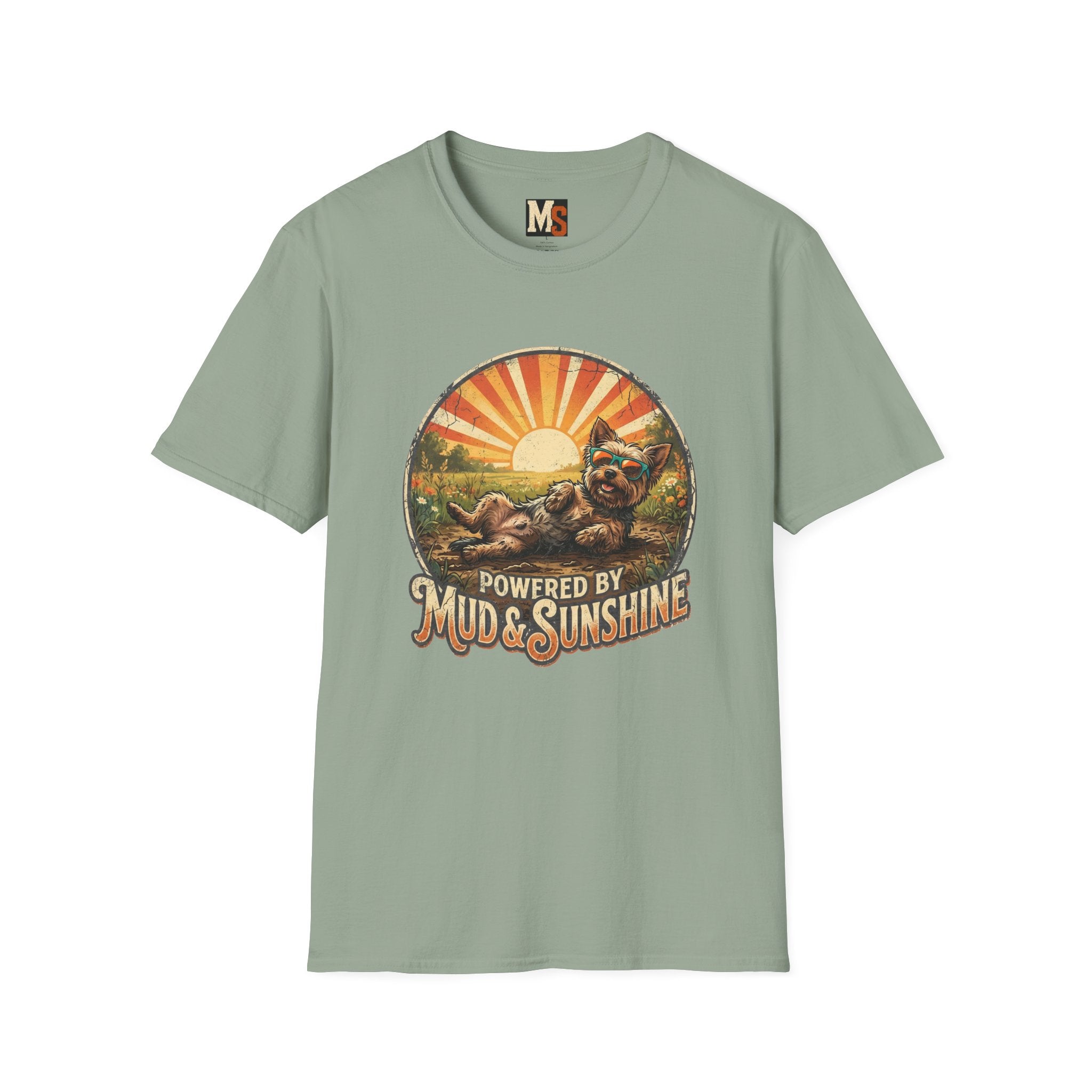 Powered by Mud & Sunshine T-shirt