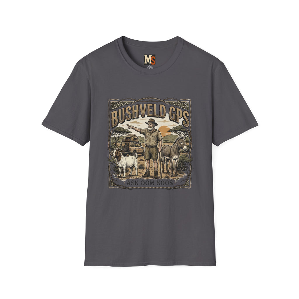 Bushveld GPS - Ask Oom Koos T-shirt