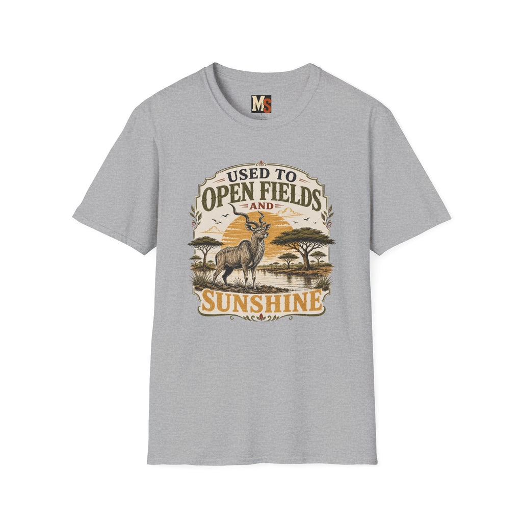 Used to Open Fields and Sunshine T-shirt