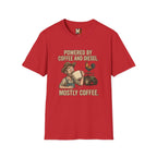 Powered by Coffee and Diesel - mostly coffee T-shirt
