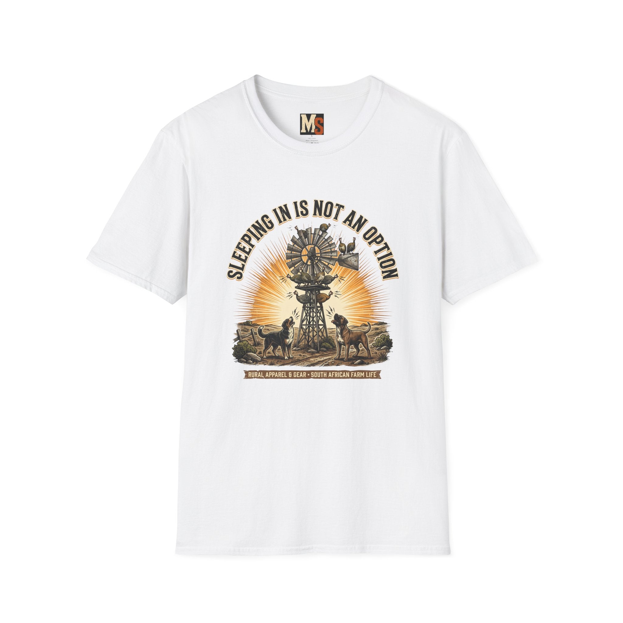 Sleeping in is not an option T-shirt