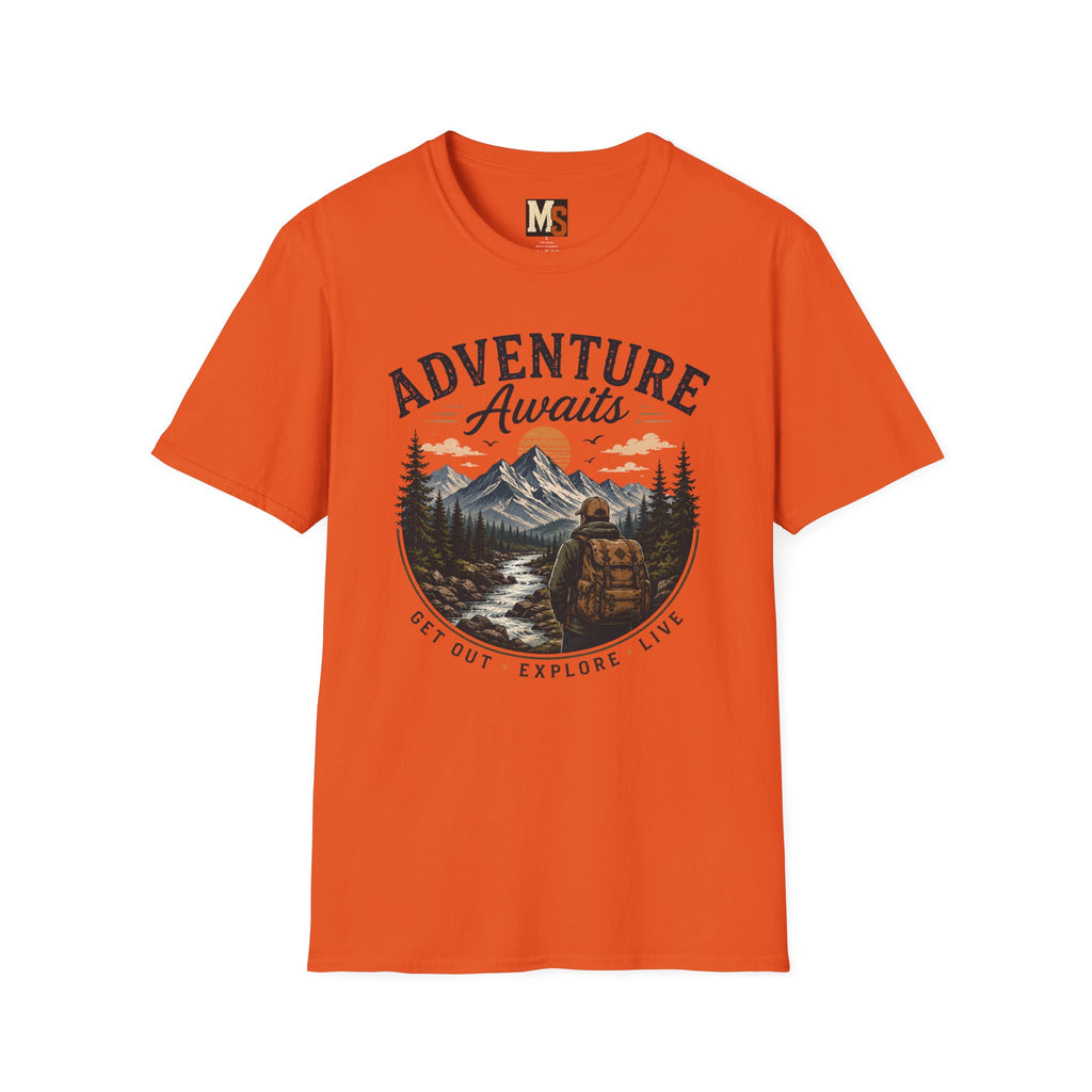 Adventure awaits - explore T-shirt