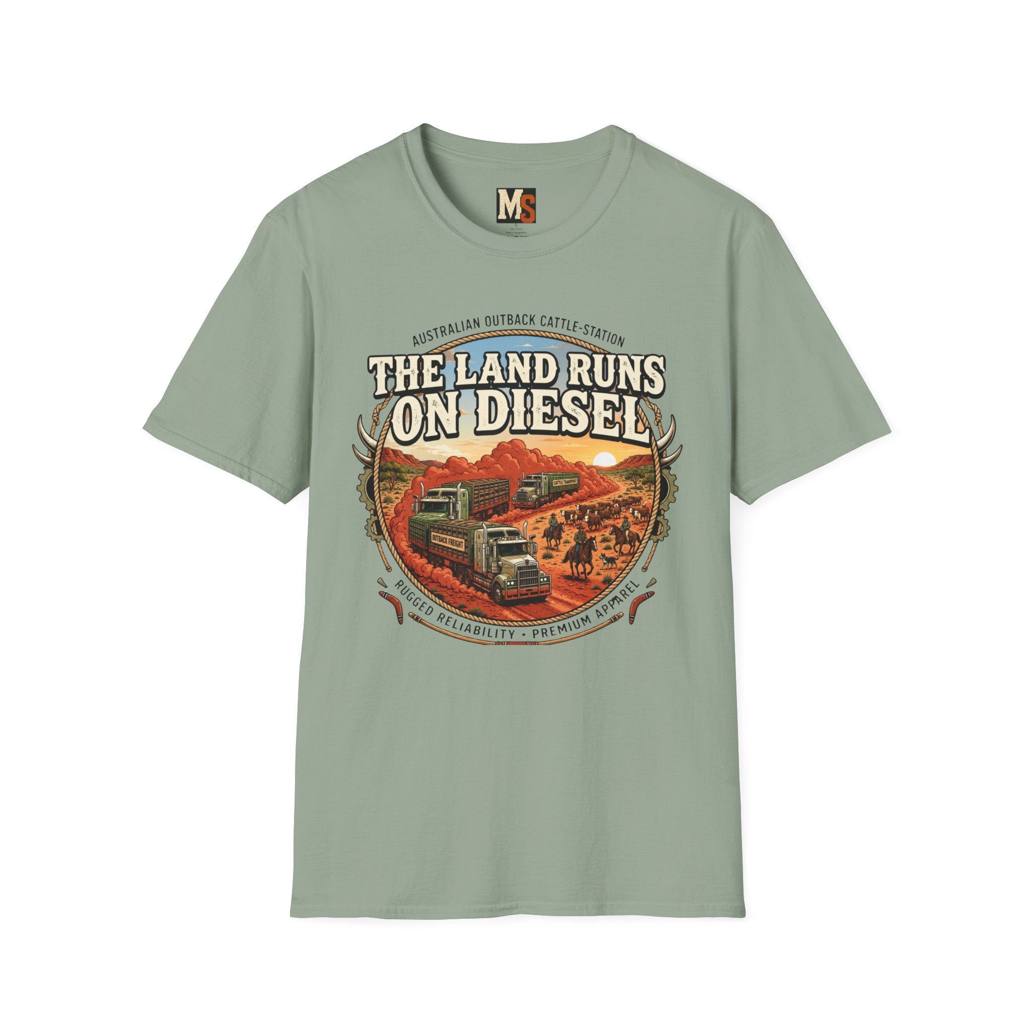 The Land runs on Diesel T-shirt