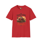 The Early Bird Drives Diesel T-Shirt — Vintage Tractor & Coffee Farmer Tee