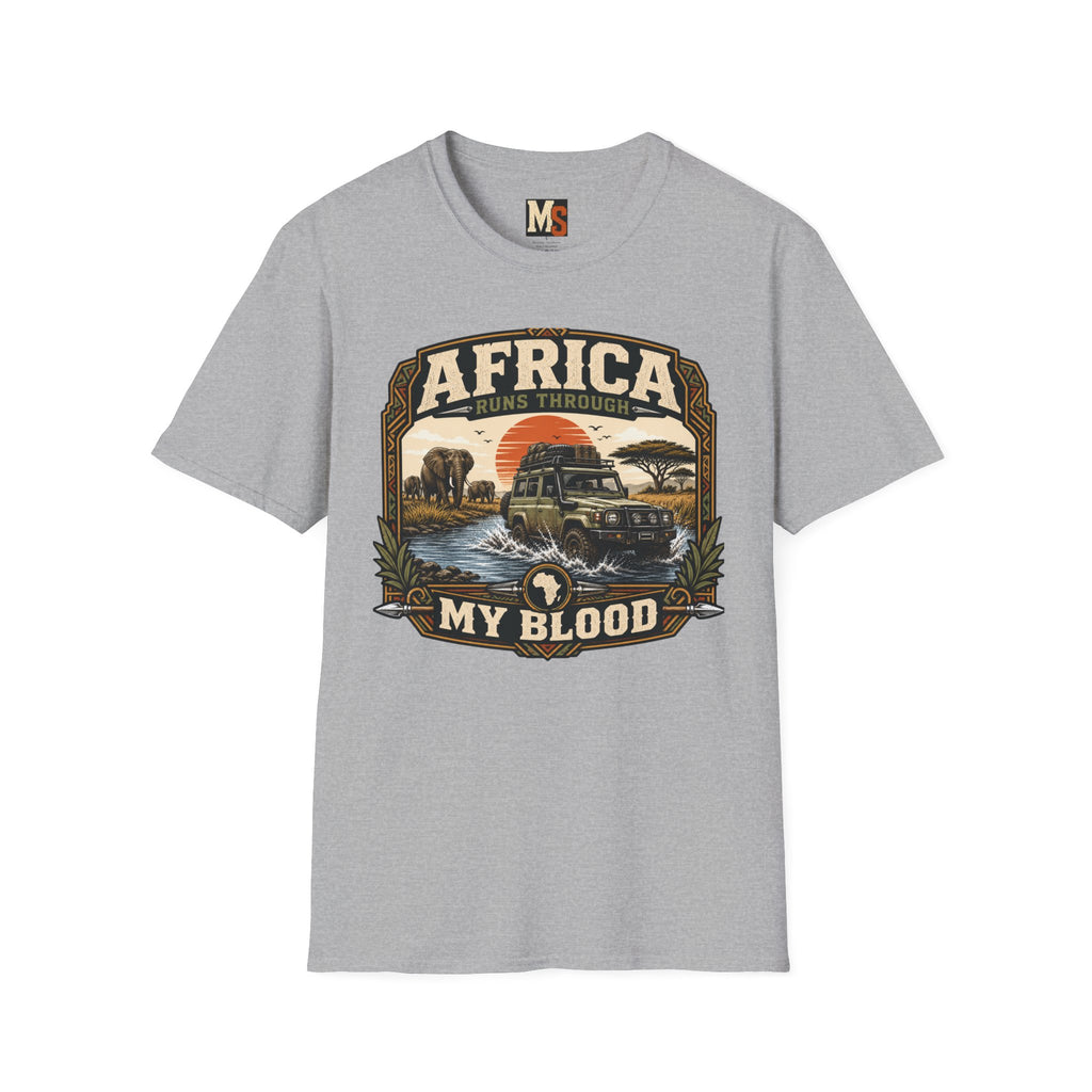 Africa runs through my bloodT-shirt