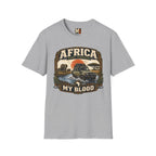 Africa runs through my bloodT-shirt