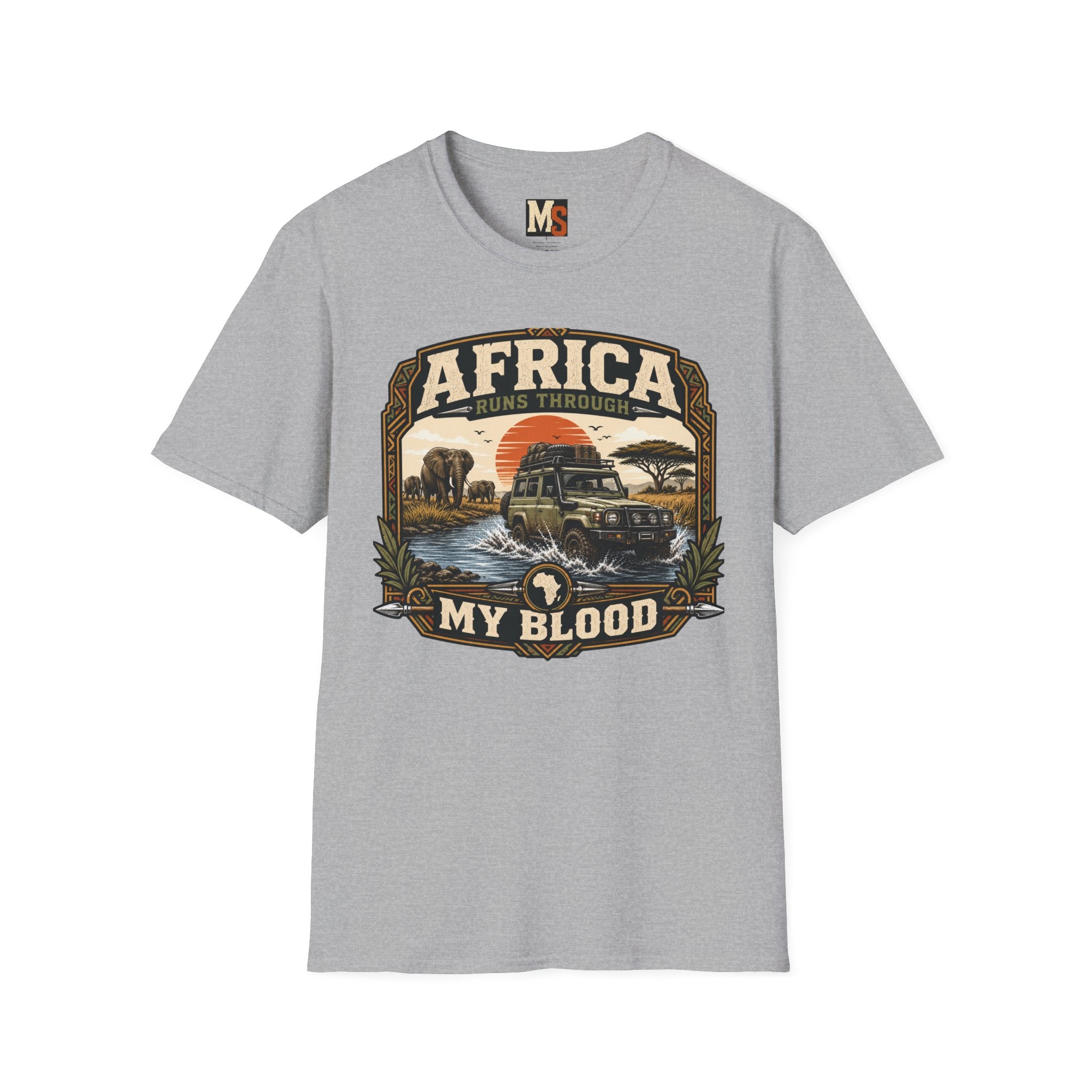 Africa runs through my bloodT-shirt